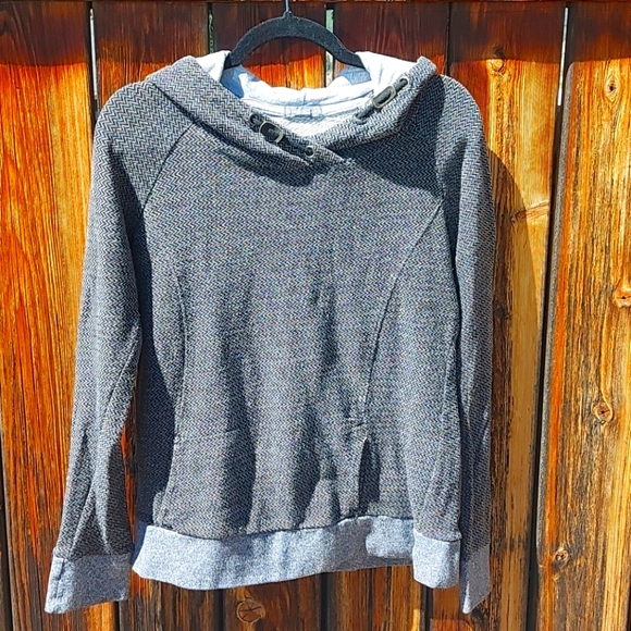 Grey pullover hoodie - Picture 1 of 9